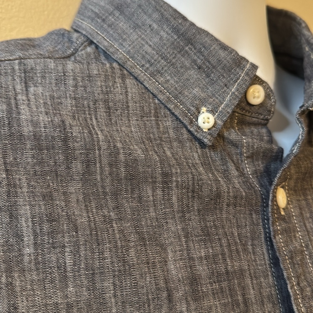 HAWKER RYE Button Down Shirt. Size Medium (Short) for the shorter man - Picture 5 of 11